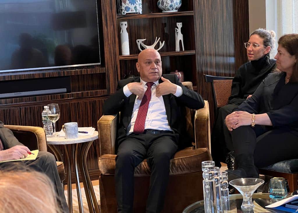 The Times Of Israel: Article About NYJA's Event With Israel's Minister Regional Cooperation, Esawi Frej